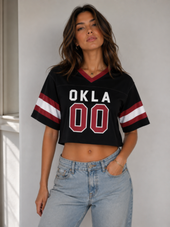 Oklahoma Cropped Gameday Jersey