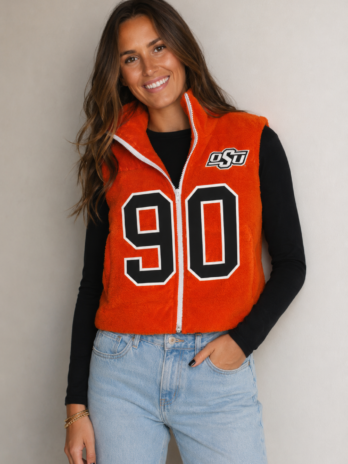 Oklahoma State Puffer Vest