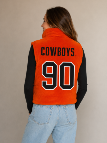 Oklahoma State Puffer Vest