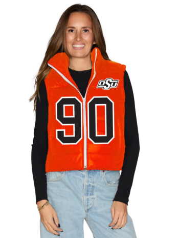 Oklahoma State Puffer Vest