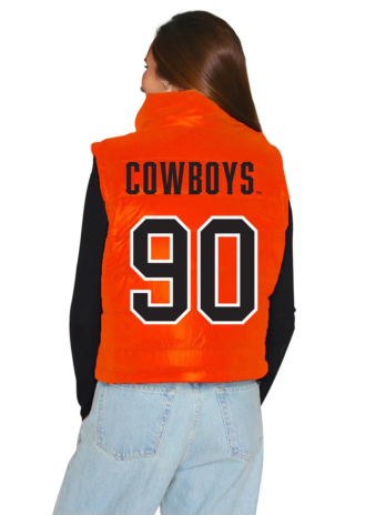 Oklahoma State Puffer Vest