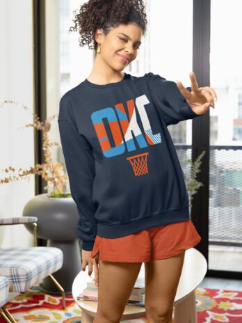 OKC Navy Sweatshirt