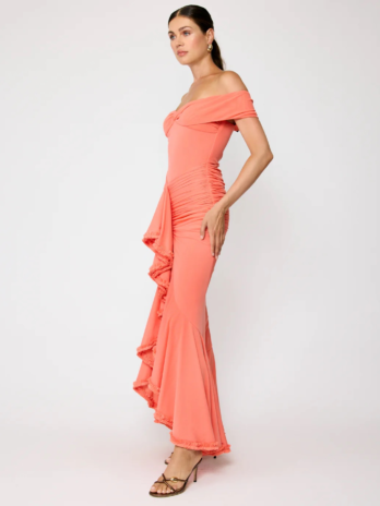 Coral Soler Maxi Dress