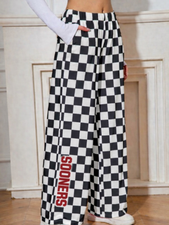 Sooners Checkered Pants