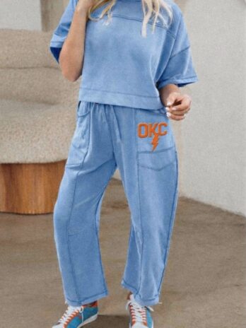 Oklahoma City Thunder Two Piece Pants Set