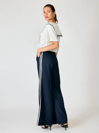 Anchor Navy & White Top