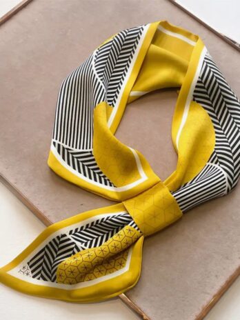 Yellow Angles Loop Scarf