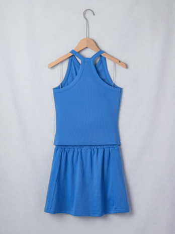 OKC Blue Tank Skort Set